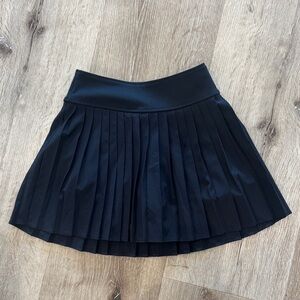 abercrombie kids Black Pleated Skater Skirt